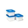 Merkloos Diepvriesdoos 1200 Ml Alaska 3 Stuks -NL-Keuken Koning 101 0079 2