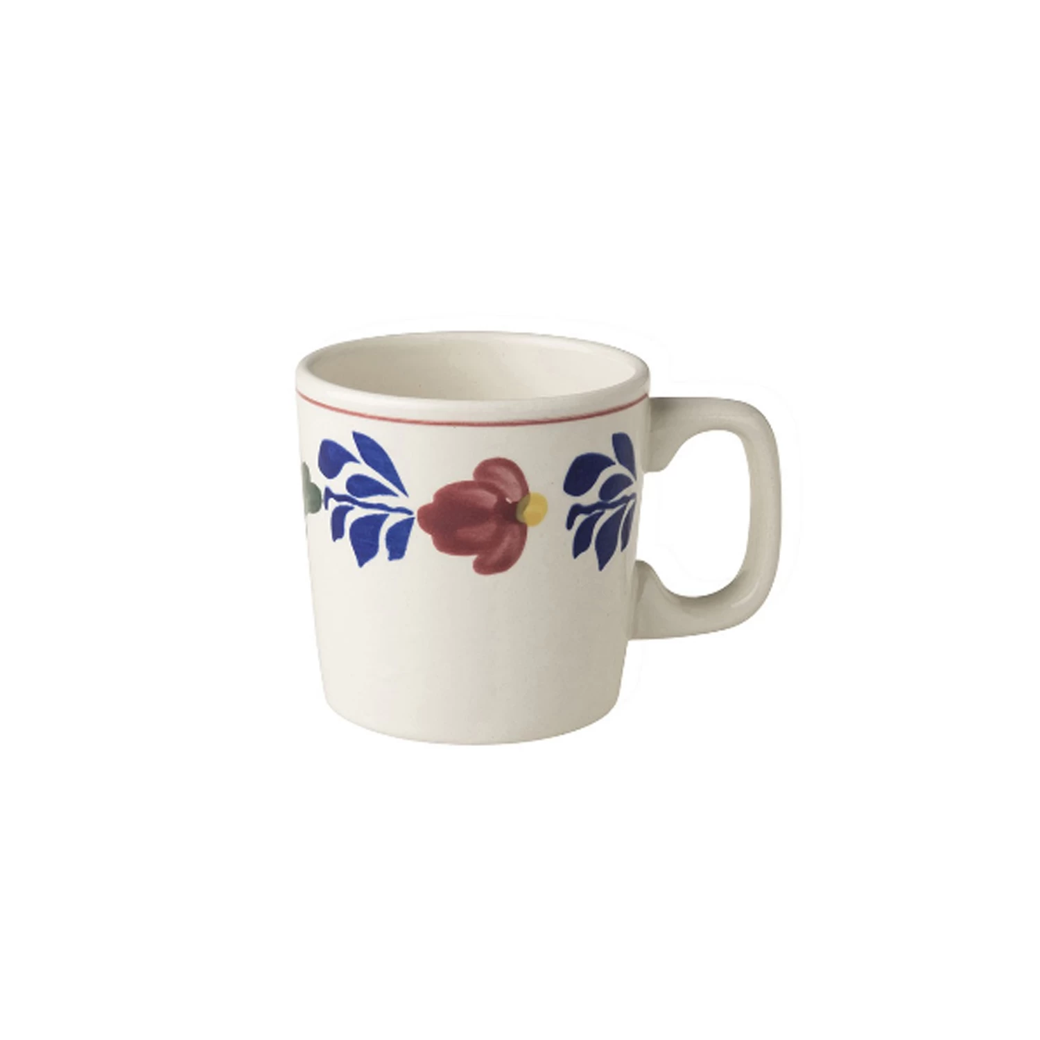 Royal Boch Boerenbont Beker Met Oor 0,2 L 3 Royal Boch Boerenbont Beker Met Oor 0,2 L