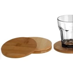 Excellent Houseware Glazenonderzetters Ø6,5 Cm 4 Stuks -NL-Keuken Koning 101 0160 2 1 2