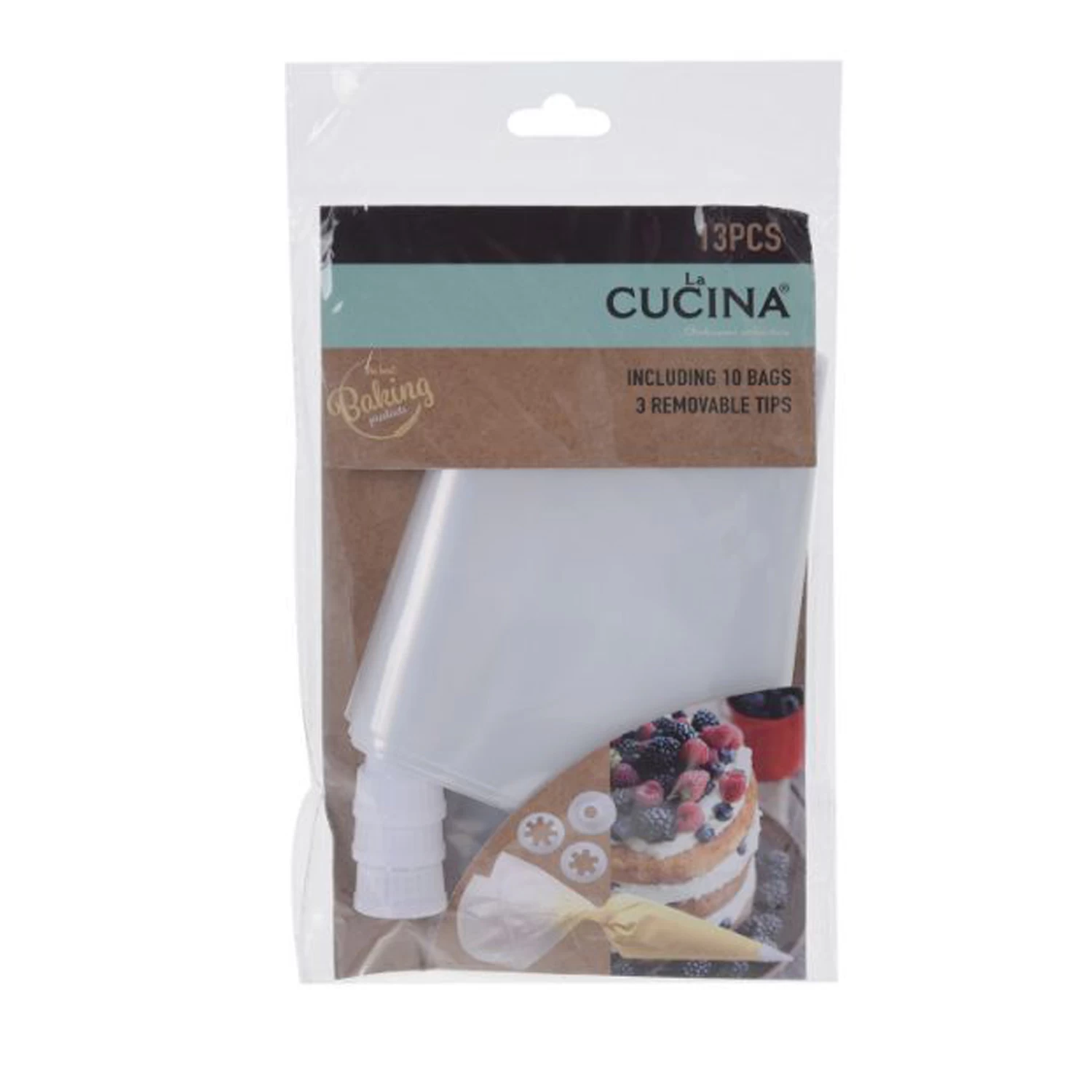 La Cucina Slagroomspuit Wegwerp 3 La Cucina Slagroomspuit Wegwerp