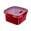 Curver Smart Magnetronbak Vierkant 1,1 L Rood -NL-Keuken Koning 101 1053 1 2