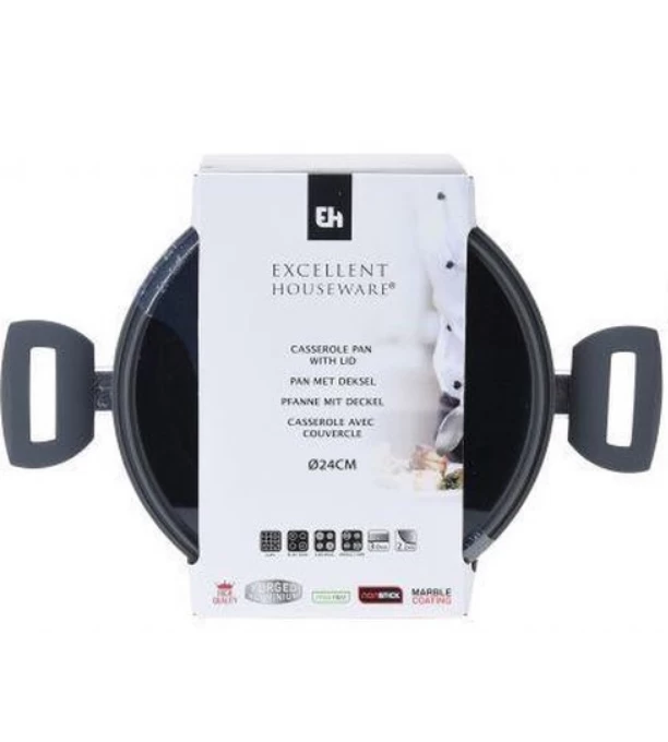 Excellent Houseware Braadpan Ø24 Cm 4 Excellent Houseware Braadpan Ø24 Cm - Afbeelding 2