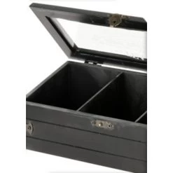 Excellent Houseware Theedoos Hout Met 3 Vakken -NL-Keuken Koning 101 1395 4 1