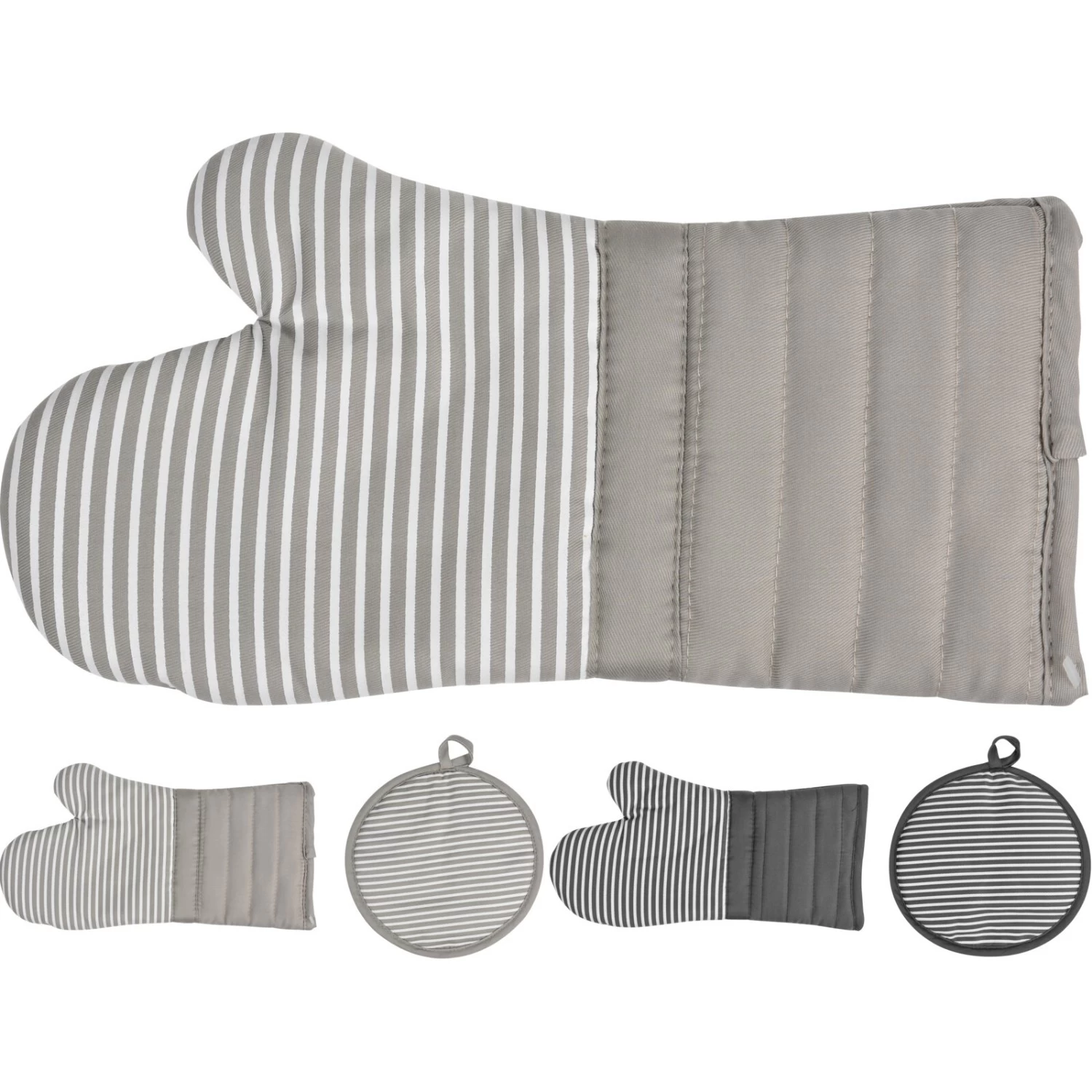 Merkloos Ovenwant En Pannenlap 2 Assorti 5 Merkloos Ovenwant En Pannenlap 2 Assorti - Afbeelding 3