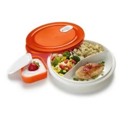 Rotho Magnetronbord Diep 1 L MICROPapaya Rood -NL-Keuken Koning 101 1721 2 1