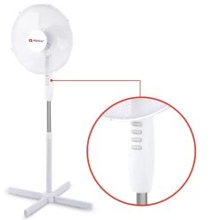 Alpina Ventilator Staand 40 Cm Wit -NL-Keuken Koning 101 1725 5 1