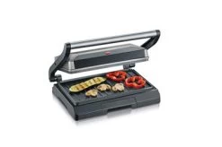 Severin Compacte Multigrill 800W Grijs MetallicKG 2394 -NL-Keuken Koning 101 2394 3 1