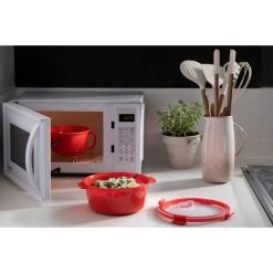 Curver Smart Magnetron Eco Vershoudbakje 1,6 L Rond Rood -NL-Keuken Koning 101 3117 3 1