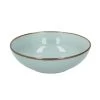 Kom 18 Cm Rond Keramiek Mintblauw