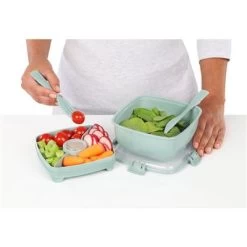 Sistema Renew Saladebak Meervaks 1.1 L Blauw -NL-Keuken Koning 101 3567 7 1