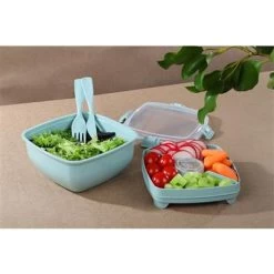 Sistema Renew Saladebak Meervaks 1.1 L Blauw -NL-Keuken Koning 101 3567 8 1