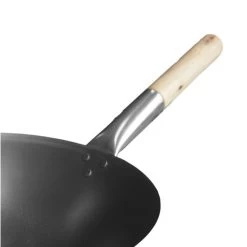 Kitchen Basics Wokpan Ø40 Cm Met Houtensteel -NL-Keuken Koning 101 3811 2 1