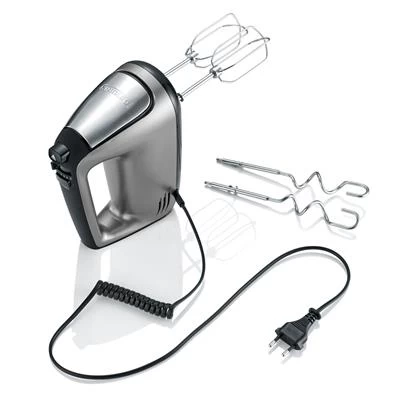 Severin Handmixer 400W Grijs Metallic HM 3832 5 Severin Handmixer 400W Grijs Metallic HM 3832 - Afbeelding 3