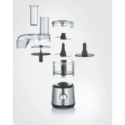 Severin Compacte Keukenmachine 400W RVS KM 3865 -NL-Keuken Koning 101 3865 2 1