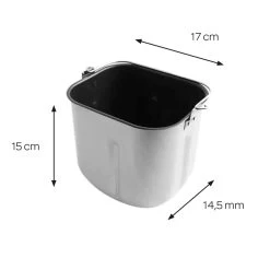 Inventum Broodbakmachine BM55 800 Gr Zwart -NL-Keuken Koning 101 4097 3 1