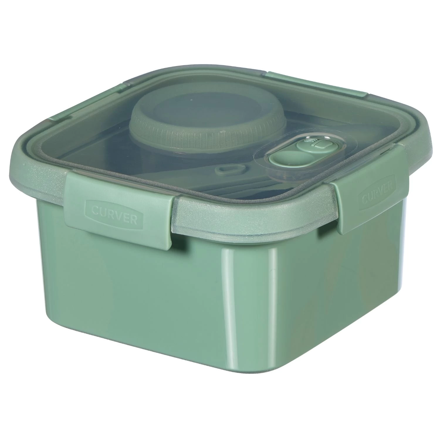 Curver Smart To Go Eco Lunchbox Vierkant 1,1L 3 Curver Smart To Go Eco Lunchbox Vierkant 1,1L