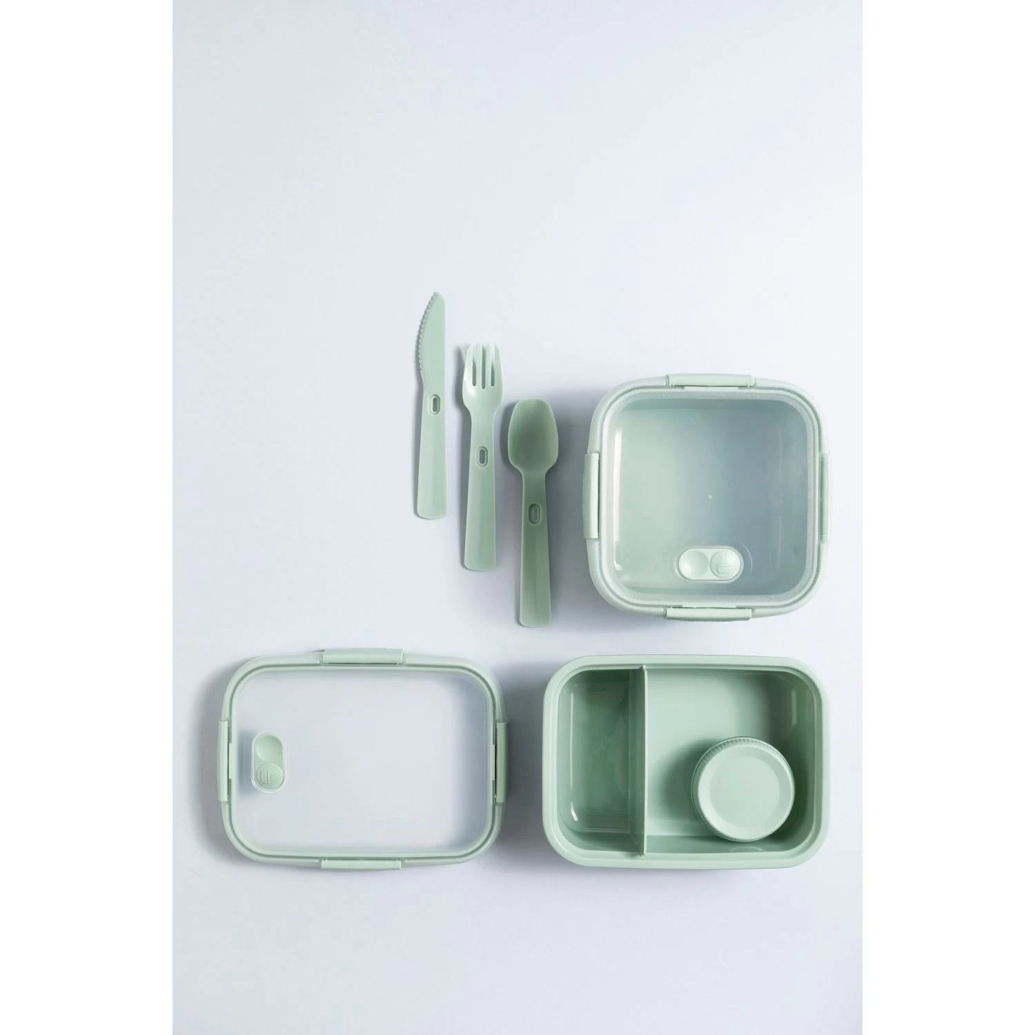 Curver Smart To Go Eco Lunchbox Vierkant 1,1L 5 Curver Smart To Go Eco Lunchbox Vierkant 1,1L - Afbeelding 3