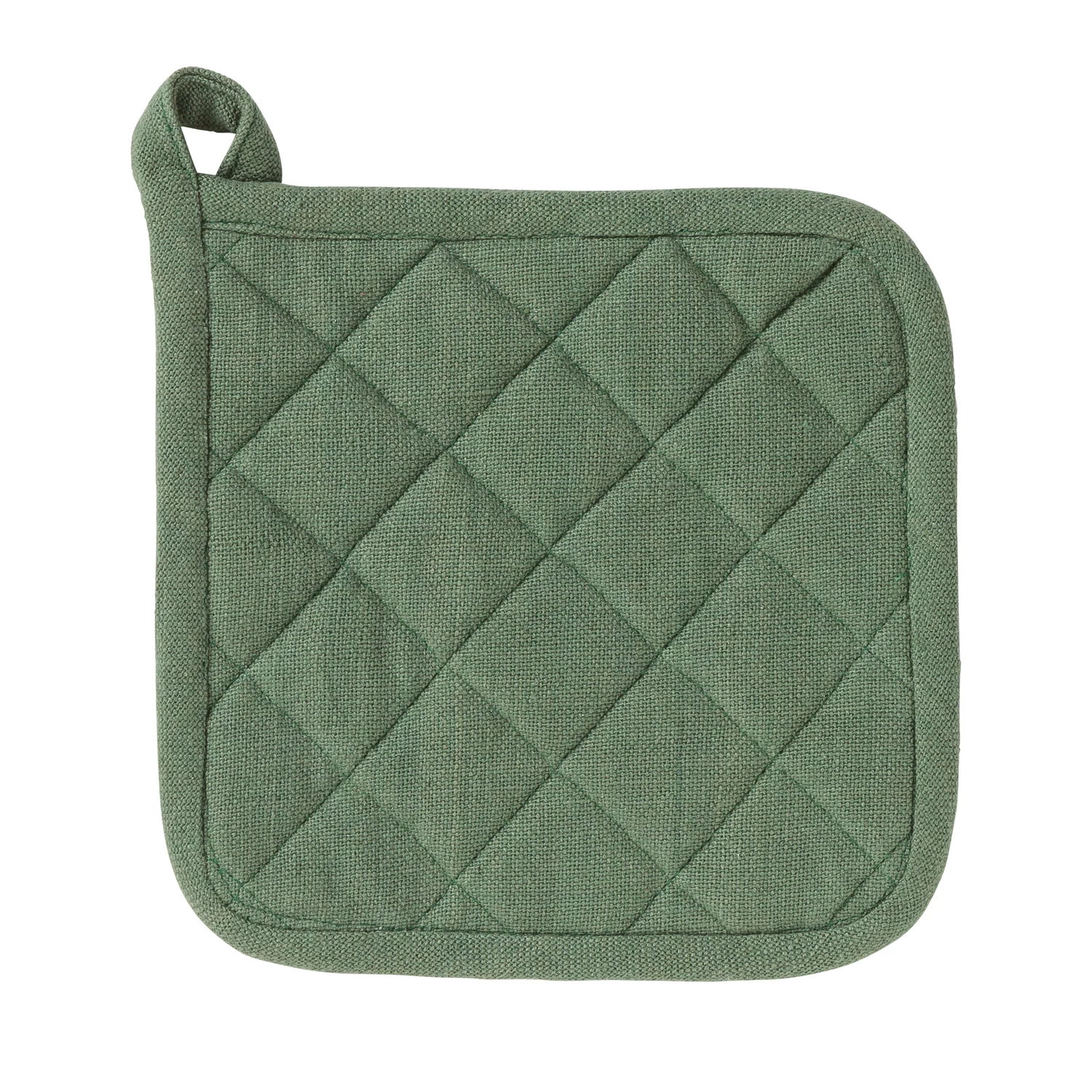 Pannenlap Indi Army Green 20 X 20 Cm Linen And Mor 3 Pannenlap Indi Army Green 20 X 20 Cm Linen And Mor
