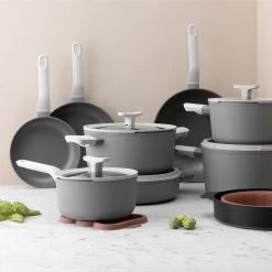 Berghoff Leo Kookpan Met Deksel Ø20 Cm Shadow -NL-Keuken Koning 101 5807 5 1