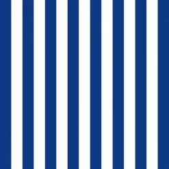 Ambiente Servetten 33 Cm Strepen Navy Blauw FSC Mix