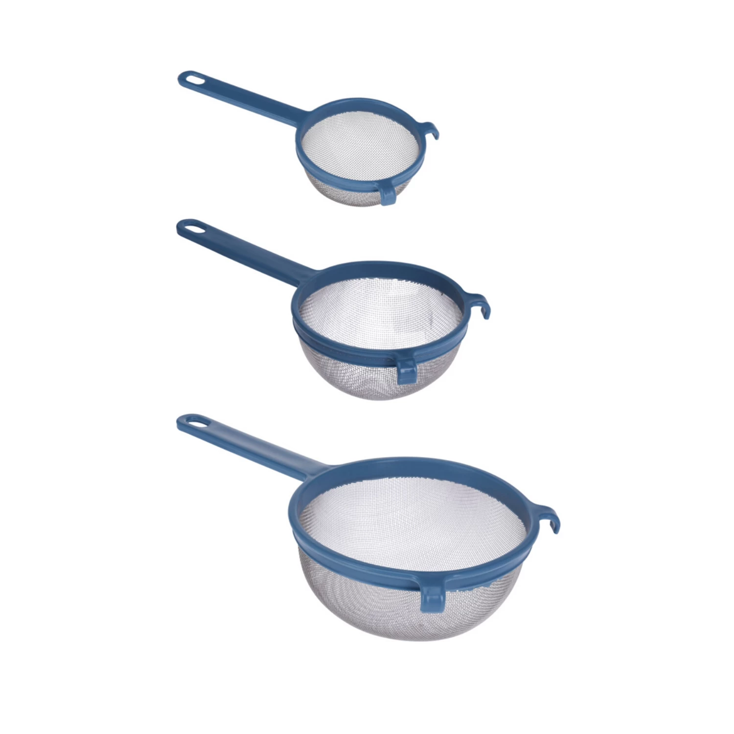 Excellent Houseware Zeefset Kunststof 3-delig 4 Excellent Houseware Zeefset Kunststof 3-delig - Afbeelding 2