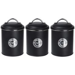 Excellent Houseware Voorraadblikkenset 3-delig