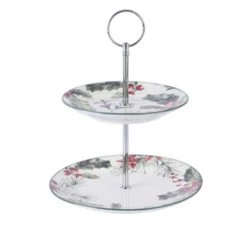 Excellent Houseware Etagere 2-laags Porselein 2 Assorti -NL-Keuken Koning 101 6244 3 1