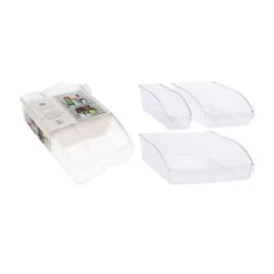 Excellent Houseware Koelkast Opbergbakken 3-delig -NL-Keuken Koning 101 6503 3 1 1