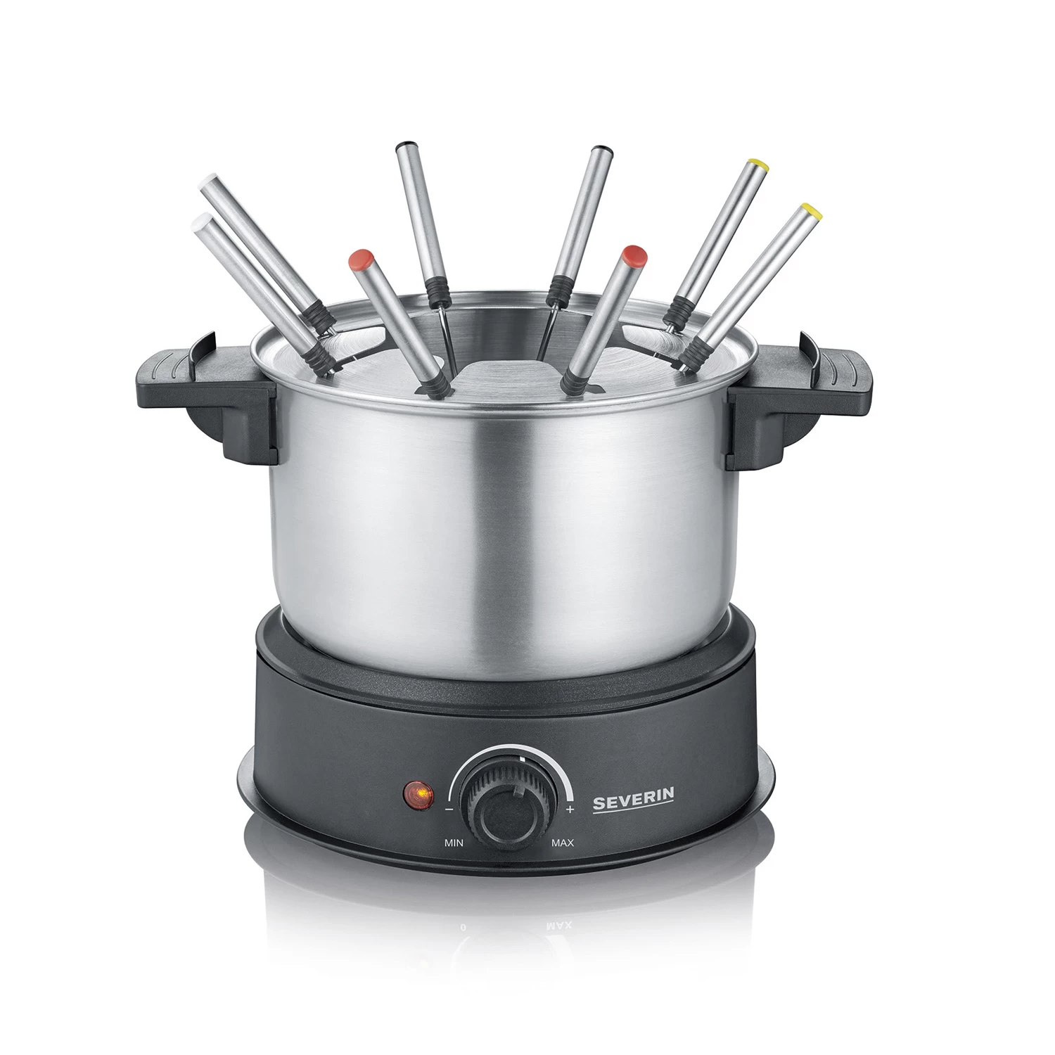 Severin Fondue 1500W 8-persoons Zwart FO 2470 3 Severin Fondue 1500W 8-persoons Zwart FO 2470