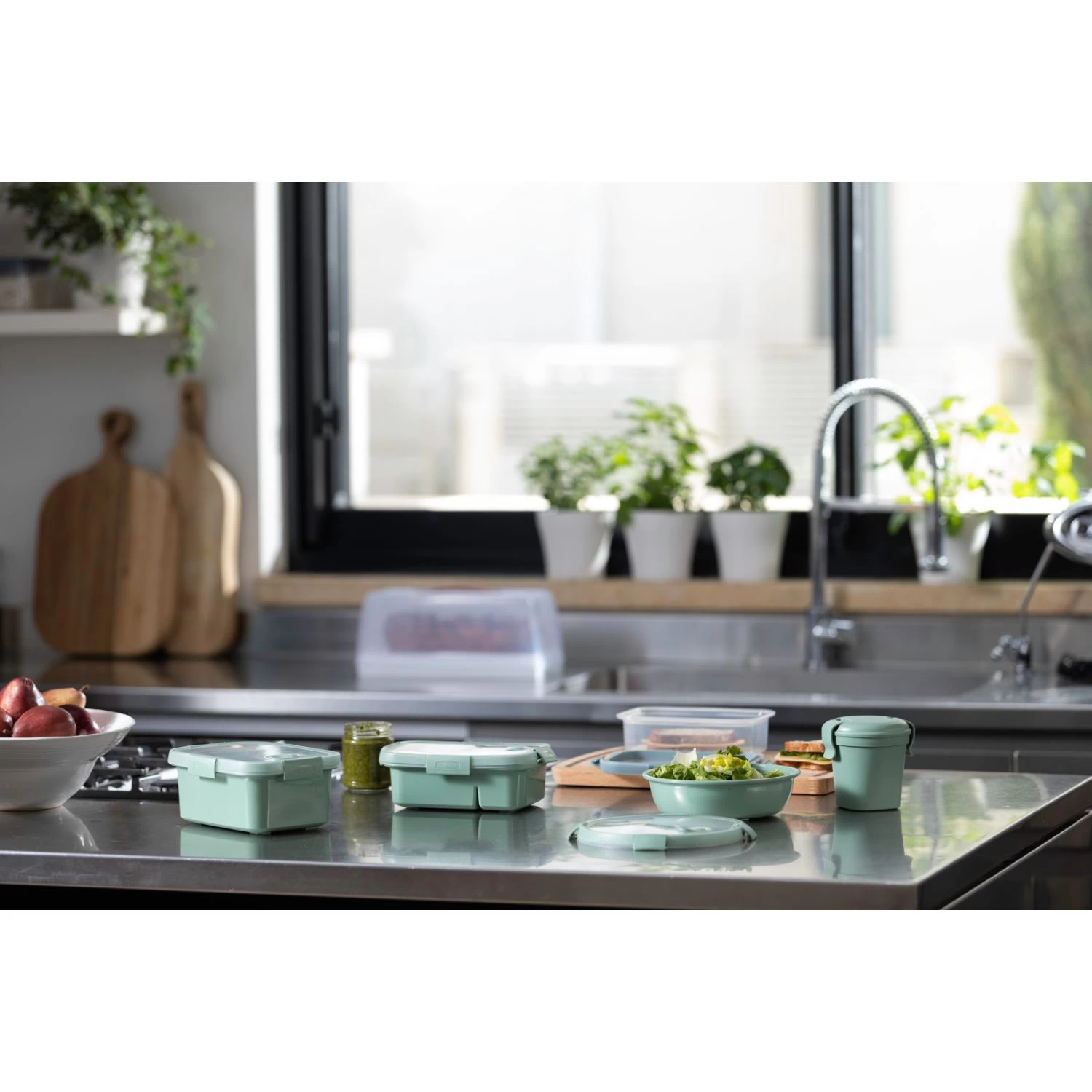 Curver Smart To Go Eco Lunchbox 1,2L 5 Curver Smart To Go Eco Lunchbox 1,2L - Afbeelding 3