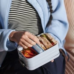 Mepal Take A Break Lunchbox Midi Silver -NL-Keuken Koning 101 7176 3
