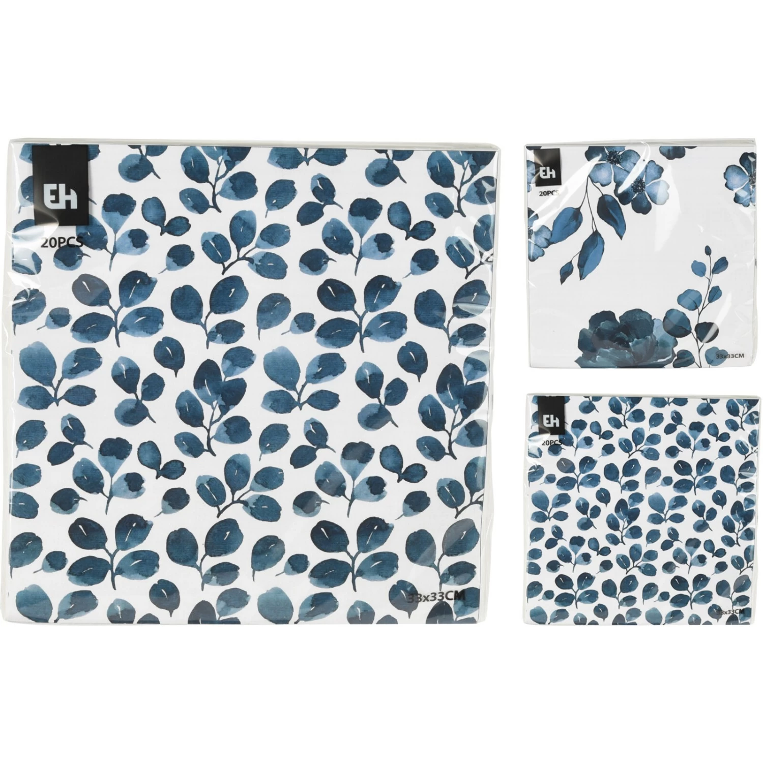 Excellent Houseware Servetten 33 X 33 Cm 20 Stuks Assorti 5 Excellent Houseware Servetten 33 X 33 Cm 20 Stuks Assorti - Afbeelding 3