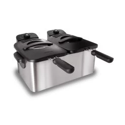 Inventum Friteuse Dubbel GF461 2 X 2,5 L RVS 1800W