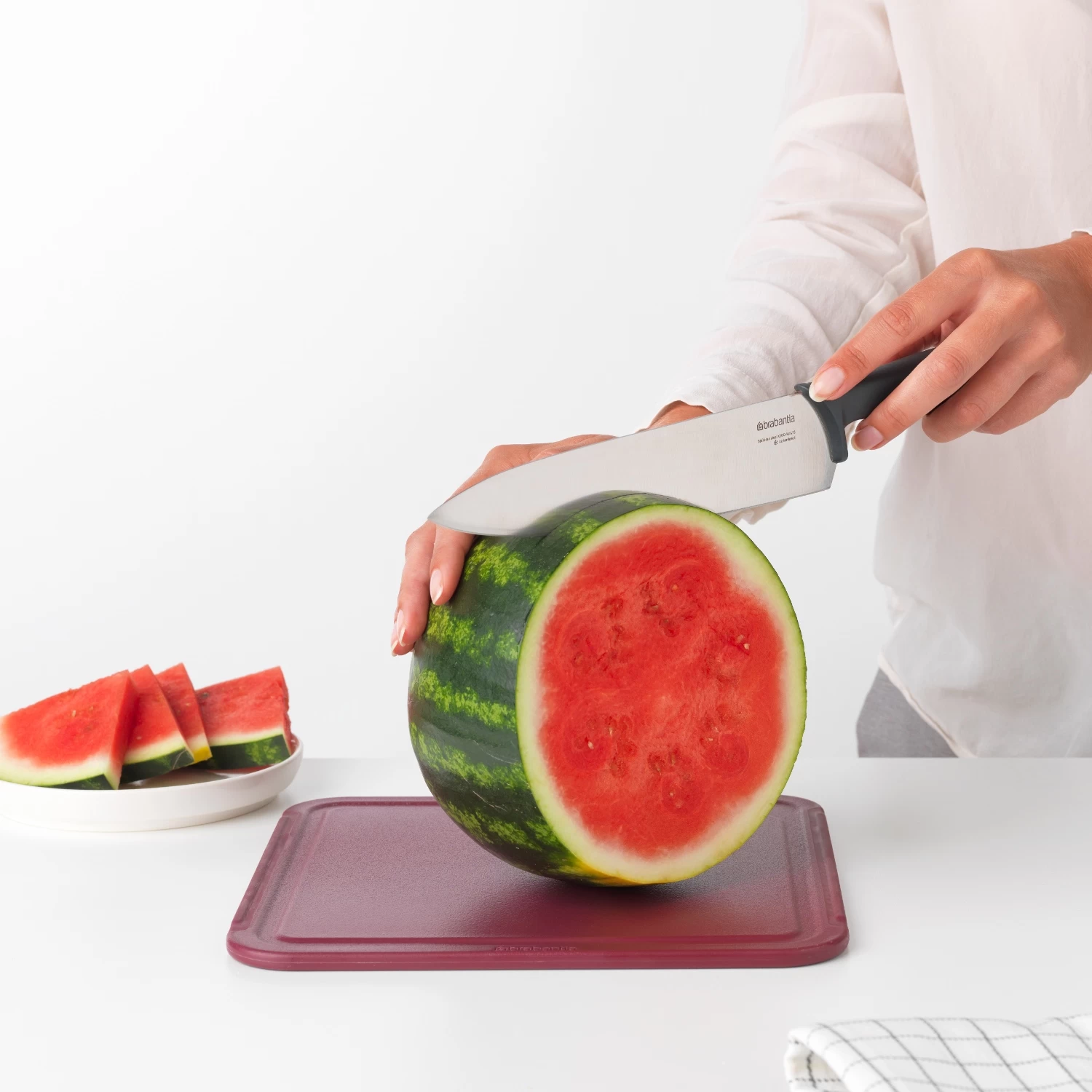 Brabantia Tasty+ Koksmes Donkergrijs 4 Brabantia Tasty+ Koksmes Donkergrijs - Afbeelding 2