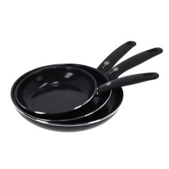 Greenpan Cambridge Black Koekenpan Set 3 Stuks20 Cm, 24 Cm En 28 Cm -NL-Keuken Koning 102 2449 3 1