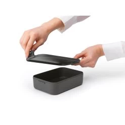 Brabantia Make En Take Lunchbox Medium Donkergrijs -NL-Keuken Koning 102 2520 3 1