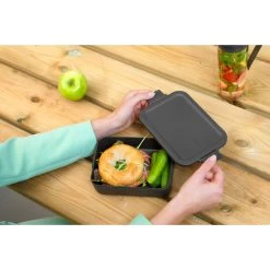 Brabantia Make En Take Lunchbox Medium Donkergrijs -NL-Keuken Koning 102 2520 5 1