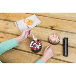 Brabantia Make En Take Yoghurtbeker 0,5 Liter Donkergrijs -NL-Keuken Koning 102 4180 6 1