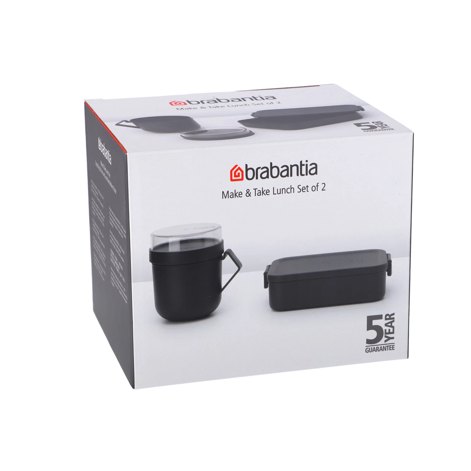 Brabantia Make En Take Lunchset 2 Delig Dark Grey 3 Brabantia Make En Take Lunchset 2 Delig Dark Grey