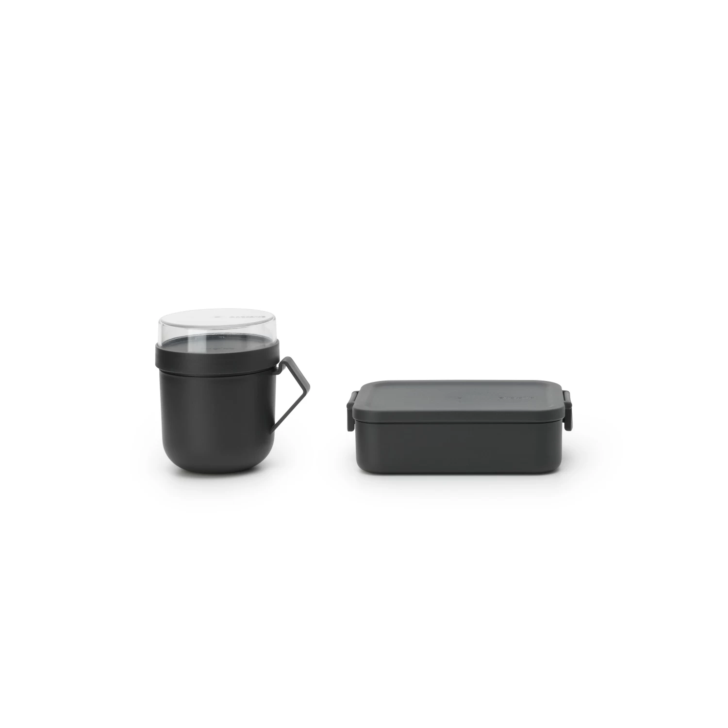 Brabantia Make En Take Lunchset 2 Delig Dark Grey 5 Brabantia Make En Take Lunchset 2 Delig Dark Grey - Afbeelding 3