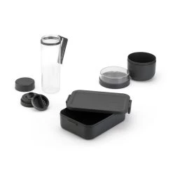 Brabantia Make En Take Ontbijt En Lunchset Dark Grey