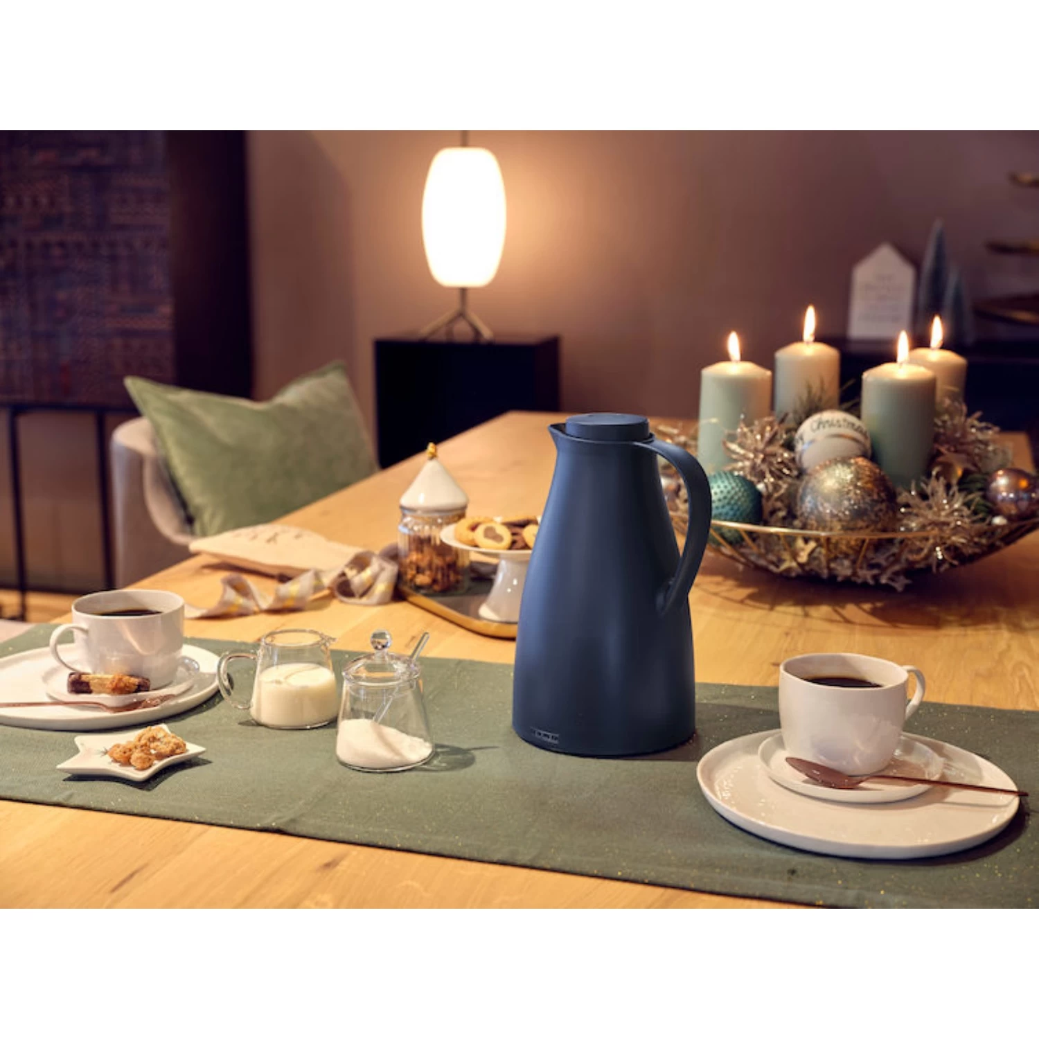 Leifheit Harmonic Isoleerkan 1.0 L Donkerblauw 4 Leifheit Harmonic Isoleerkan 1.0 L Donkerblauw - Afbeelding 2