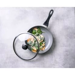 BK Easy Basic Hapjespan Met Deksel Ø28 Cm -NL-Keuken Koning 102 9019 3 1