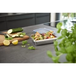 Tefal Masterseal RVS Vershouddoos Rechthoek 1.2 L -NL-Keuken Koning 104 0510 5 1