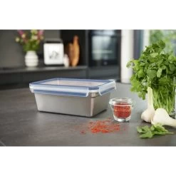 Tefal Masterseal RVS Vershouddoos Rechthoek 3.0 L 12 Tefal Masterseal RVS Vershouddoos Rechthoek 3.0 L -NL-Keuken Koning 104 0710 5 1