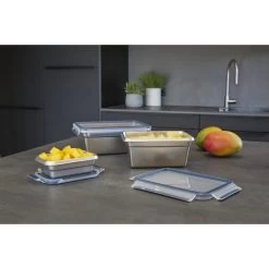 Tefal Masterseal RVS Vershouddoos Rechthoek 3.0 L 13 Tefal Masterseal RVS Vershouddoos Rechthoek 3.0 L -NL-Keuken Koning 104 0710 6 1