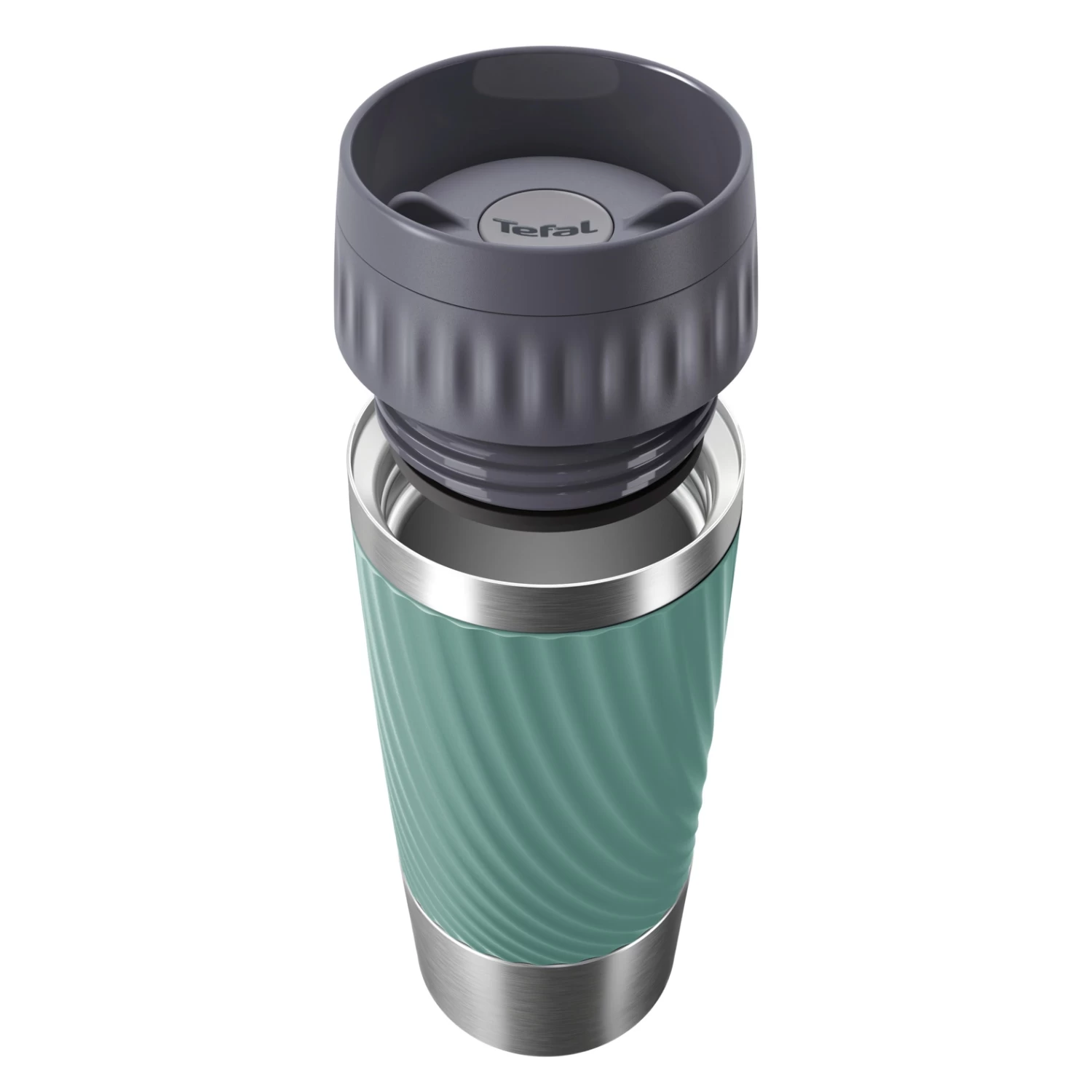 Tefal Travel Mug Easy Twist Isoleerbeker Groen 6 Tefal Travel Mug Easy Twist Isoleerbeker Groen - Afbeelding 4