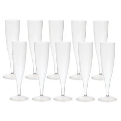 Duni Champagneglazen Crystallo Plastic 10 Stuks 7 Duni Champagneglazen Crystallo Plastic 10 Stuks -NL-Keuken Koning 105 0145 3 1