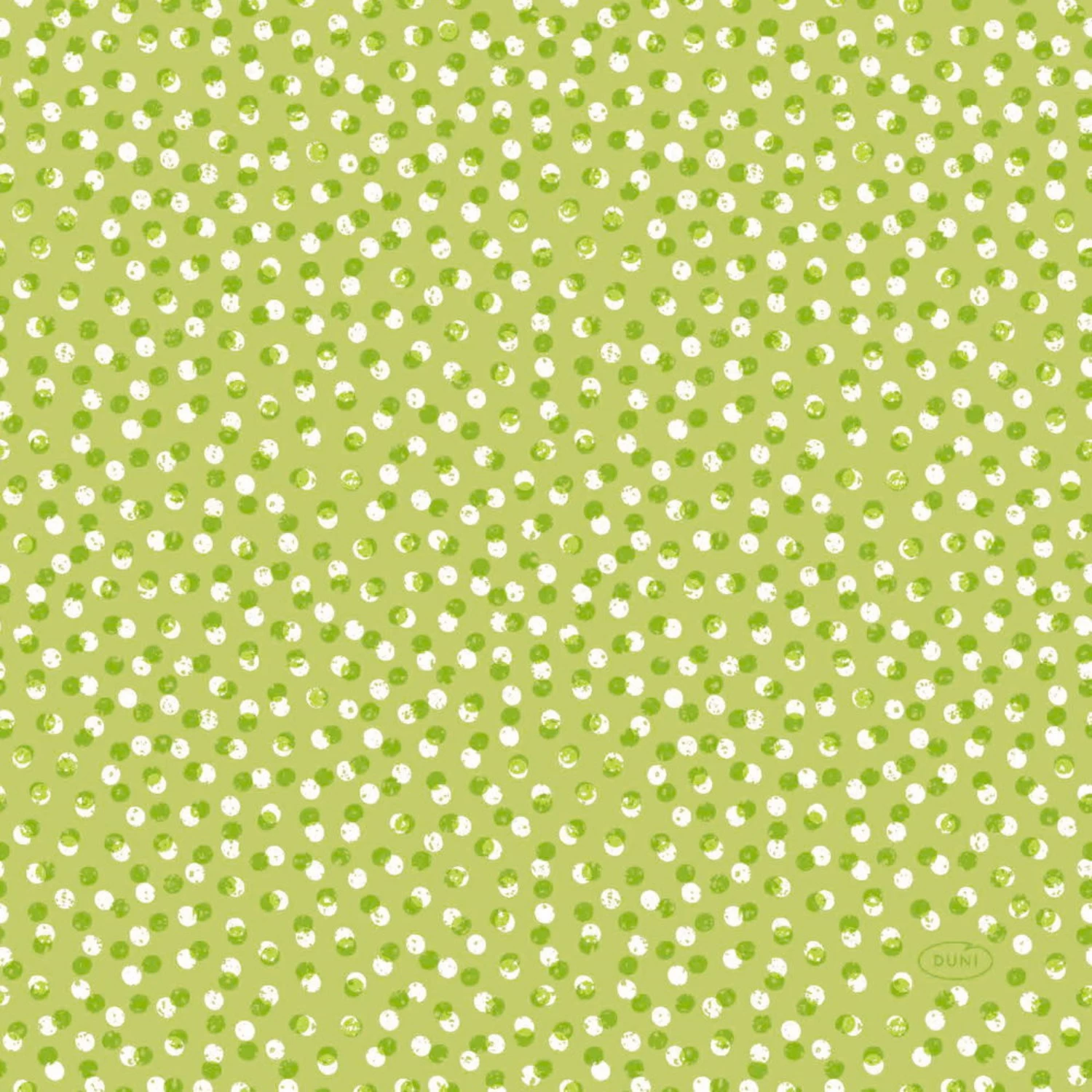 Servetten Playful Dots Kiwi 33x33 Cm 6 Servetten Playful Dots Kiwi 33x33 Cm - Afbeelding 4