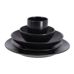 Merkloos Bord Diep 21,5 Cm Black Moon -NL-Keuken Koning 105 3562 3 1